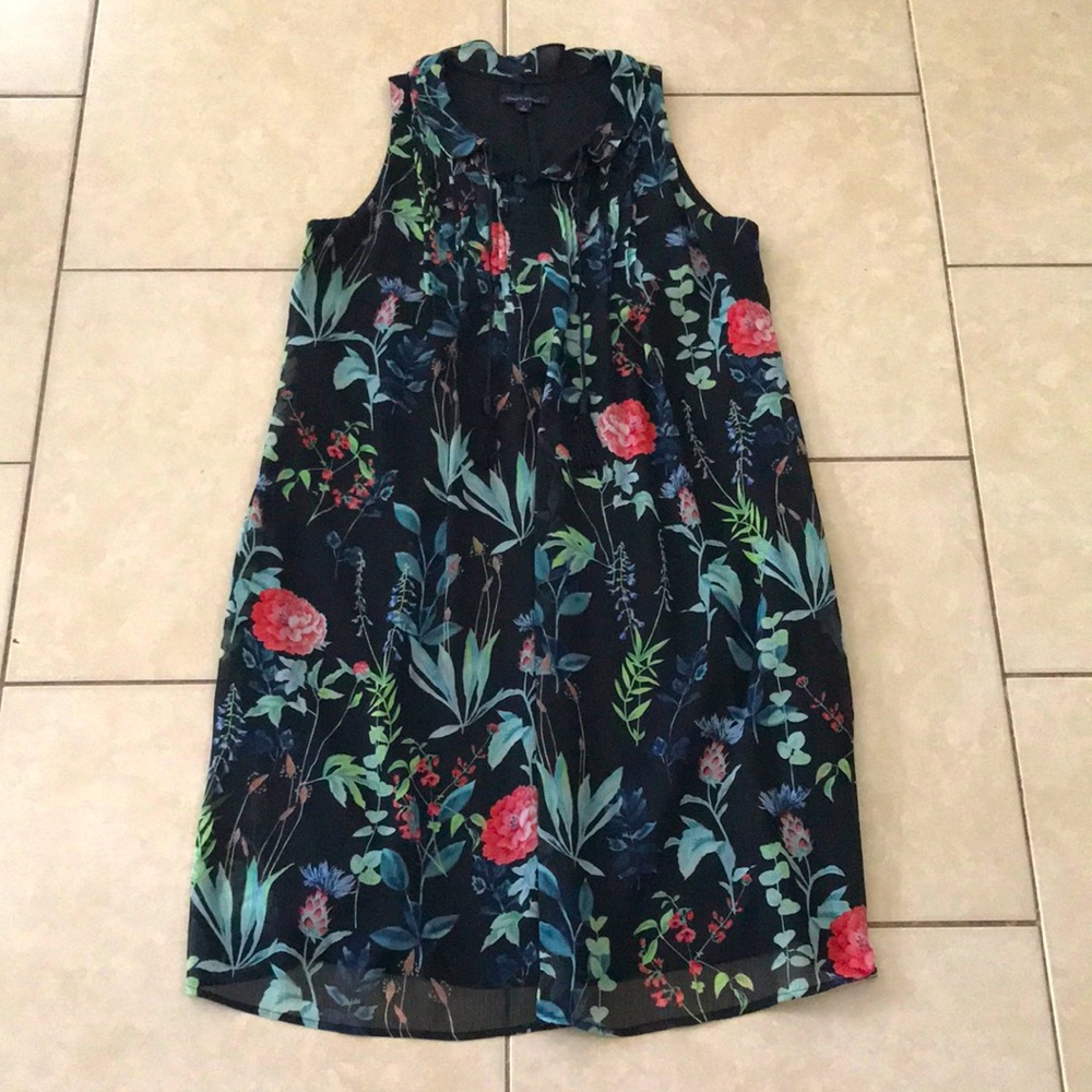 Tommy Hilfiger Sleeveless Lined Floral Dress, Size M